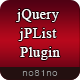 jQuery jPList Plugin