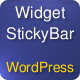 Widgetized Stickybar