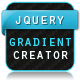 jQuery Gradient Creator