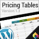 CSS3 Pricing Tables Wordpress Plugin