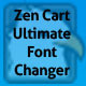 Zen Cart - Ultimate Font Changer