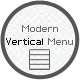 Modern Vertical Menu