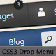 CSS3 Drop Menu