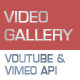Youtube Vimeo Gallery Background