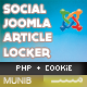 Article Content Locker Social – Joomla Plugin