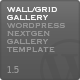 Wall/Grid Gallery (WP NextGEN Gallery Template)