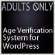 Adults Only Age Verification System for WordPress