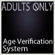 Adults Only Age Verification System