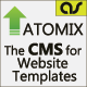 ATOMIX – The CMS for Website Templates