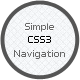 Simple CSS3 Navigation