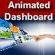 Animated Dashboard With Social Share