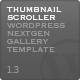 Thumbnail Scroller (WP NextGEN Gallery Template)