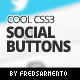 Cool CSS3 Social Buttons