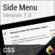 CSS3 Side Menu