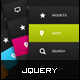 jQuery/CSS Vertical Admin Navigation