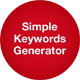 Simple Keywords Generator