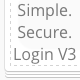 Simple. Secure. Login v3