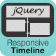 jQuery Responsive Timeline