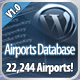 Airport Database for Wordpress with Text Spinner