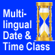 Multilingual Date and Time Class