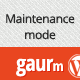 Gaurm - Simple Maintenance mode with animation