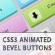CSS3 ANIMATED ICON ROUNDED BUTTONS