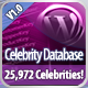 Celebrity Database for Wordpress