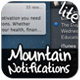Mountain Notifications Responsive