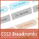 Modern CSS3 Breadcrumbs