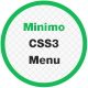Minimo - CSS3 Menu