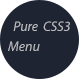 Pure CSS3 Menu