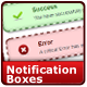 14 CSS Notification Boxes