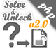 PHP Solve Quiz and Unlock Content