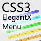 CSS3 ElegantX Menu