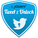 Tweet 2 Unlock for jQuery