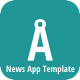 News App Template for iPhone
