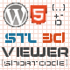 WordPress STL 3D Viewer Shortcode