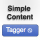 Simple Content Tagger