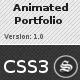 Responsive Animated Portfolio - Pure CSS