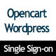 Single Sign-on for opencart and wordpress