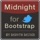 Midnight - responsive skin for Twitter Bootstrap
