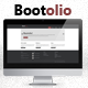 Bootolio - Bootstrap Portfolio Responsive Skin
