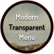 Modern Transparent Menu