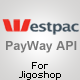 PayWay API (Westpac) Gateway for Jigoshop