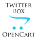 Twitter Box Module for OpenCart