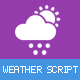 PHP Weather Script