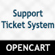 Support Ticket System - Opencart