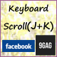 Jquery keyboard scroller