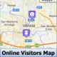 Online Visitors Map