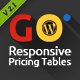 Go - Responsive Pricing & Compare Tables for WP